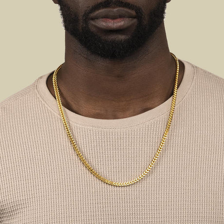 Franco Gold Chain 4mm The Gold Gods 26 inch 