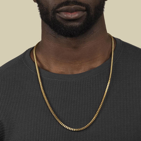 Franco Gold Chain 4mm The Gold Gods 28 inch 
