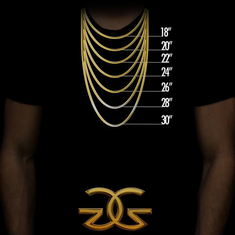 Gold Gods Size chart