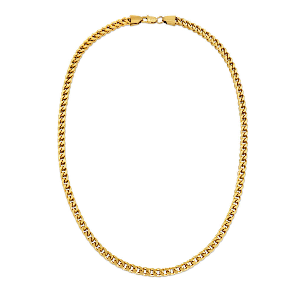6mm Franco Box Chain The Gold Gods front view 5