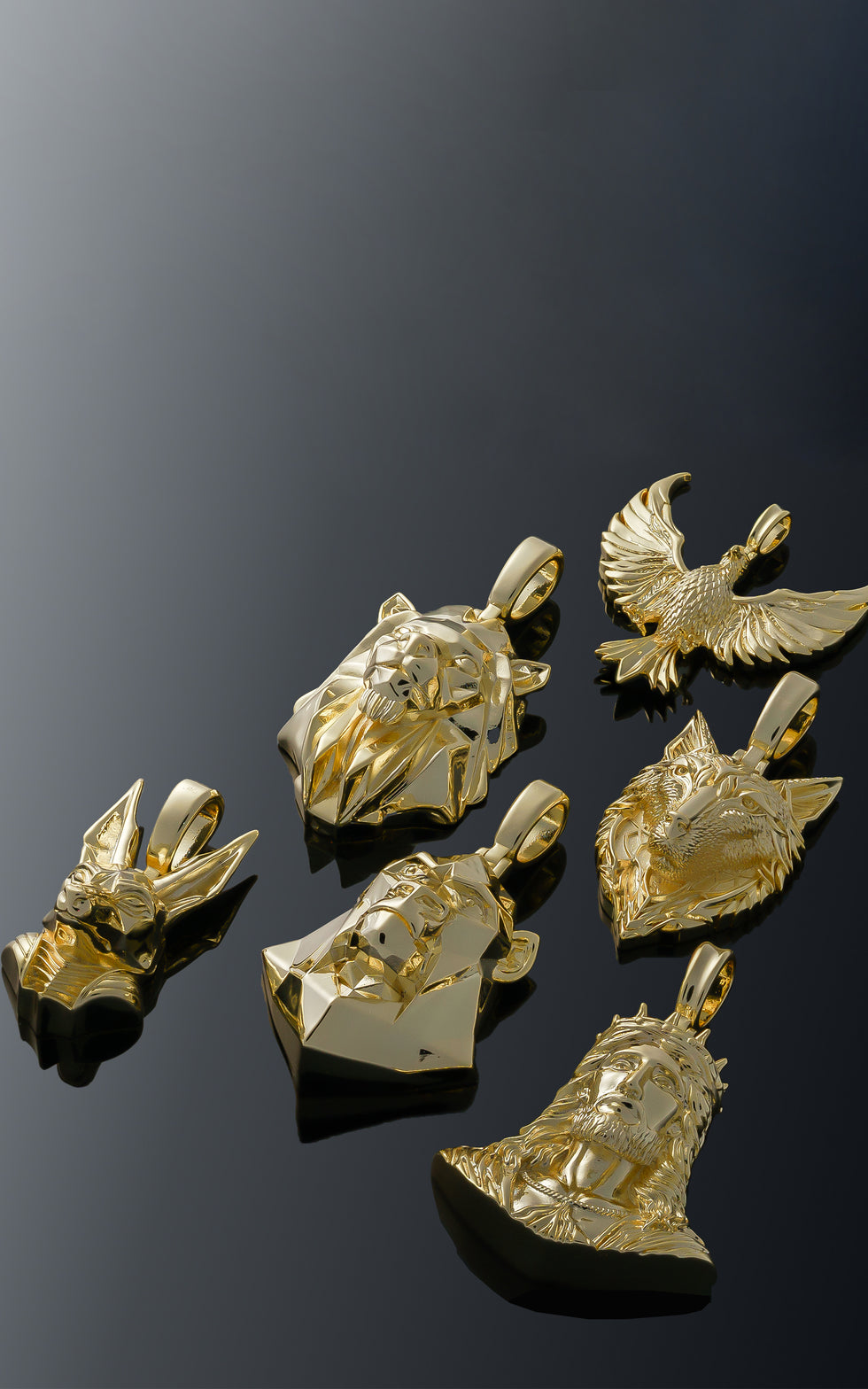 New AI inspired collection The Gold Gods Men's Jewelry