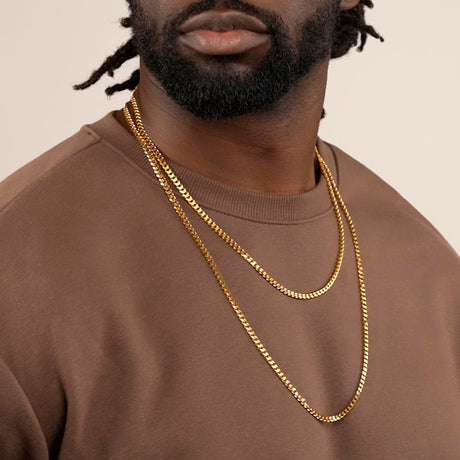 Micro Cuban Link Chain The Gold Gods all lengths